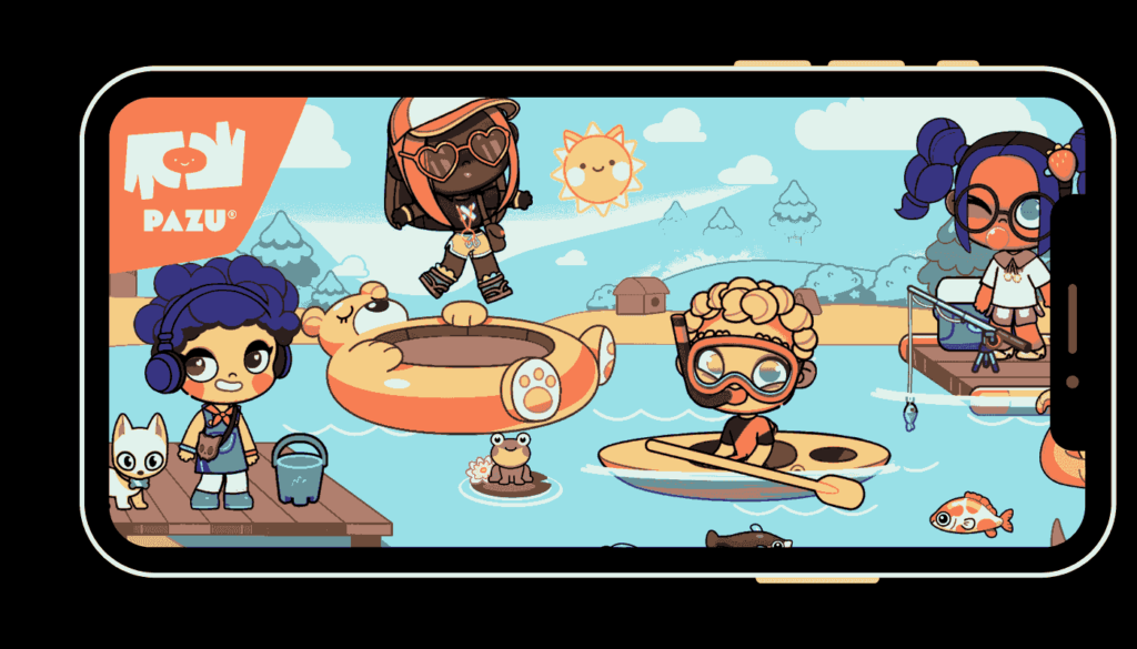 Avatar World Mod APK v1.175 (Unlocked All, Free Purchase) 5 Pool party in Avatar world