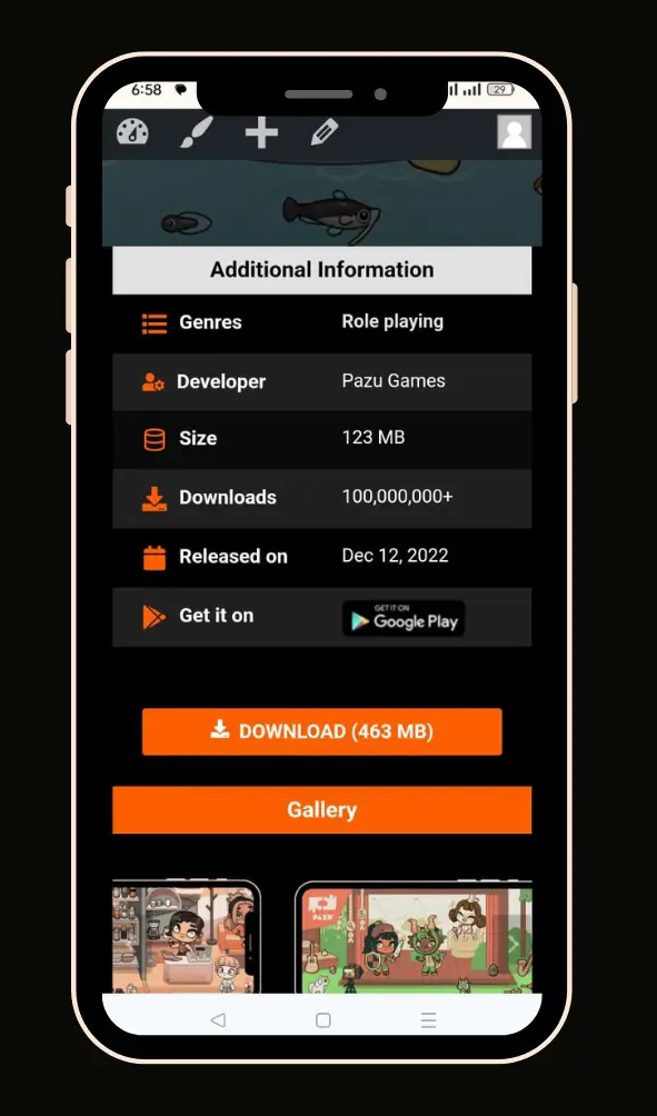 Avatar World Mod APK v1.175 (Unlocked All, Free Purchase) 13 Step1